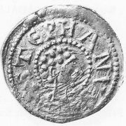 Denier - Hermann, France, 1073-1090 reverse image