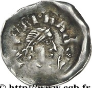 Denier - Adalbero IV, France, 1104-1115 reverse image
