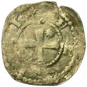 Denier - Theoderic III of Bar, France, 1163-1171 reverse image