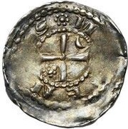 Denier - Theoderic IV of Lorraine, France, 1173-1179 reverse image