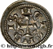 Denier - Adhemar of Monteil Metz, France, 1327-1361 reverse image