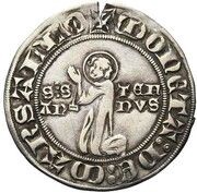 Groschen - John II of Vienne, France, 1361-1365 reverse image