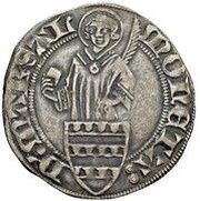 Groschen - Rudolph of Coucy Marsal reverse image