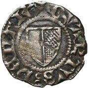 ¼ Denier "Angevine" obverse image
