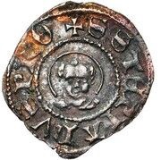 ½ Bugne / 2 Denier obverse image