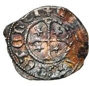 ½ Bugne / 2 Denier, France, 1500-1550 reverse image