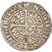 Groschen Saint kneeling, 2d type obverse image