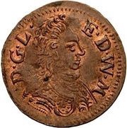½ Liard - Leopold Eberhard obverse image