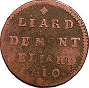 1 Liard - Leopold Eberhard reverse image