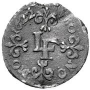 1 Kreuzer - Louis Frederick, France, 1622 reverse image