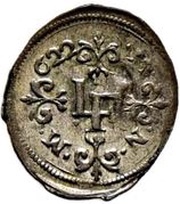 1 Kreuzer - Louis Frederick, France, 1622 reverse image