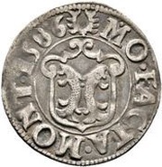 2 Kreuzers - Frederick I, France, 1585-1588 reverse image