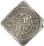 2 Kreuzers - Frederick I Klippe obverse image