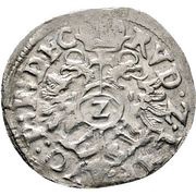 2 Kreuzers - Frederick I, France, 1594 reverse image
