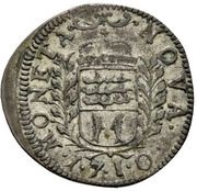 3 Kreuzers - Leopold Eberhard, France, 1710 reverse image