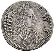 3 Kreuzers - Leopold Eberhard obverse image