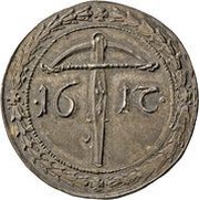 ½ Thaler - Louis Frederick Schützenhalbtaler, France, 1612 reverse image