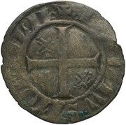 Double Denier - Hugh IV Adhemar reverse image