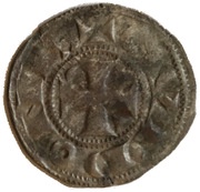Denier - Guy II of Dampierre obverse image