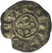 Denier - Peter, France, 1076-1085 reverse image