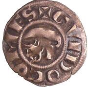Denier - Guy II, France, 1226-1241 obverse image