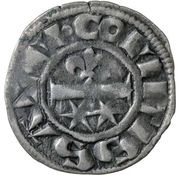 Denier - Matilda II obverse image