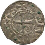 Denier - Hugh Bardoul, France, 1035-1055 reverse image