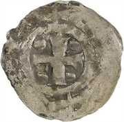 Denier - Richard II and successors, France, 996-1050 reverse image