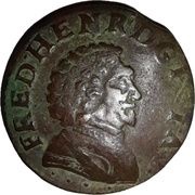 Double Tournois - Frederic Henry 4th type obverse image