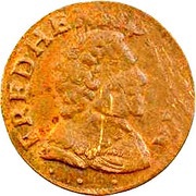 Double Tournois - Frederic Henry 5th type obverse image