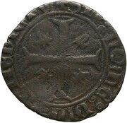 ½ Blanc - Louis II, France, 1418-1463 reverse image