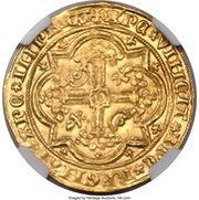 Franc à Pied - Raymond V, France, 1365-1393 reverse image