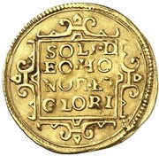 Ducat - Frederic Henry, France, 1645 reverse image