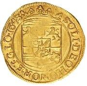 Double Pistole - Frederic Henry, France, 1640-1645 reverse image