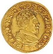 Quadruple Pistole - Frederic Henry, France, 1641 obverse image