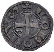 Denier in the name of Louis obverse image