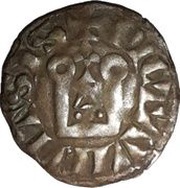 Denier Tournois - Alphonse, France, 1241-1271 reverse image