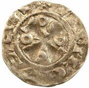 Denier - Guy I, France, 1053-1100 reverse image