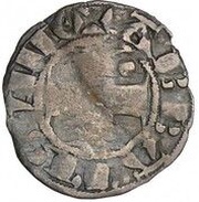 Denier - William II, France, 1191-1221 reverse image