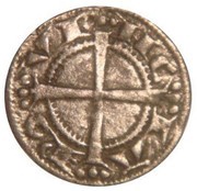 Obol anonymous of Marseille, France, 1186-1243 reverse image