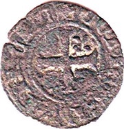 Obol Coronat Reforciat - Robert of Anjou, France, 1309-1343 reverse image