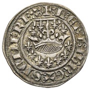 ½ Groschen - Joanna I and Louis I obverse image