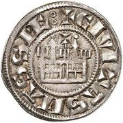 Groschen anonymous of Marseille, France, 1218-1266 reverse image