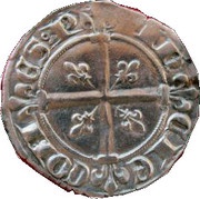 Silver Provencal Coronat - Robert of Anjou, France, 1309-1343 reverse image