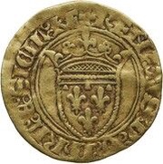 ½ Gold Ecu - Rene of Anjou obverse image