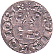 Denier - Alphonse of Poitiers obverse image