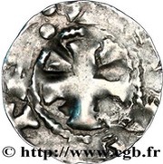 Denier anonymous, France, 920-980 reverse image
