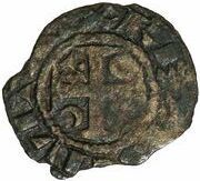 Obol - William I, France, 1176-1202 reverse image