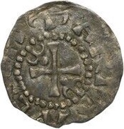 Denier - Reynald I, France, 1083-1096 reverse image