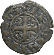 Denier - Alberic of Humbert, France, 1207-1218 reverse image